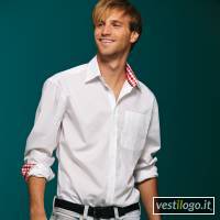 Camicia Uomo Manica Lunga Moda James&nicholson